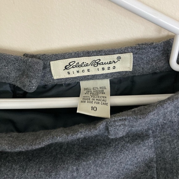 Eddie Bauer long wool skirt with pockets! - Picture 4 of 5
